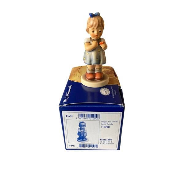 Hummel Goebel Figurine LOVE PETALS 804  TMK 8 NIB  Made in Germany   L57 LK - Picture 1 of 7